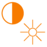 Adjust Brightness & Contrast Icon
